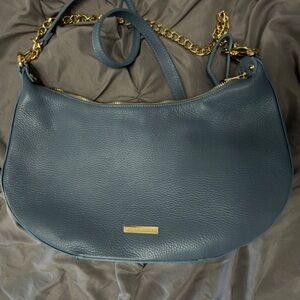 Laura - Tuscany Leather Light Blue Handbag